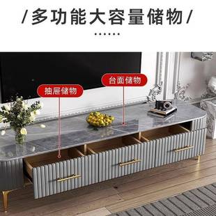 茶几家用客厅户组合几电视柜免安装整装茶几茶带抽型屉小无品牌/