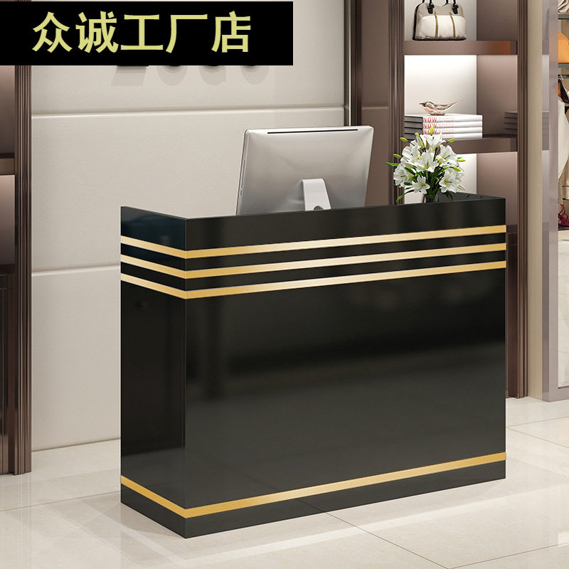 简约现代小型收银台前台吧台