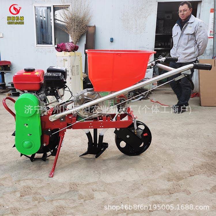 热销农用小型油汽机自走式谷追肥机高播梁小麦AVF子地追肥种除草