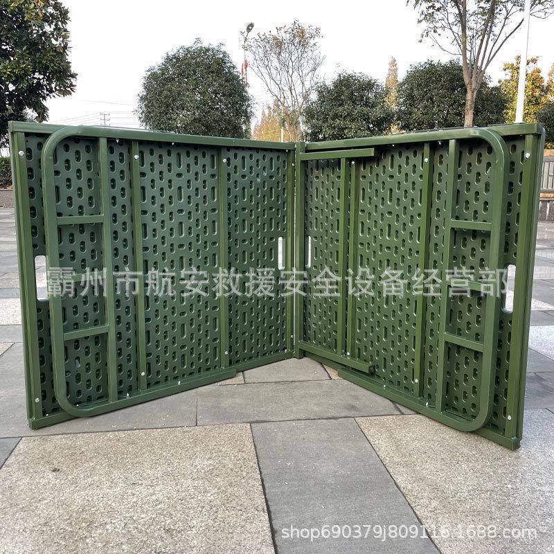 便携户式二折板折叠床外野易营简两折床抗震应木急救灾HA-GSC单人