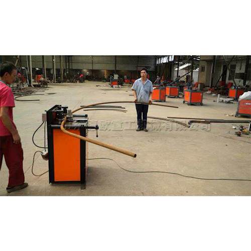 拱形钢菜大棚UVE弯管蔬机小型方管圆管弯圆机平台式管弯弧机