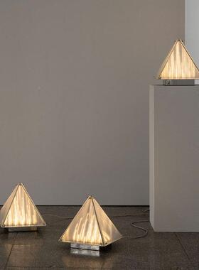 SinChgan陈星宇台灯现代简约设计感Fragm台ent卧室床头饰艺装AL70