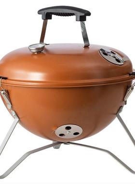 W*高颜值便携式新款炭户外柴炉具烧烤炉户外便式烧F969HMSH携烤架