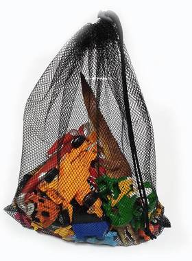 玩具玩收绳纳袋抽束口网袋儿童透具宝宝明整理袋积木收纳大号PPJ