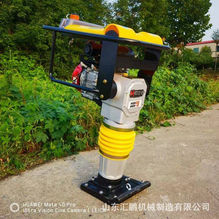 ZGE手扶电动冲击夯夯实动机震汽油柴动油打夯机气夯震夯跳跳夯