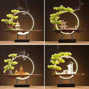 实木根雕底座展示架意摆件创风化木古客架子博厅玄关办公室装TD-0