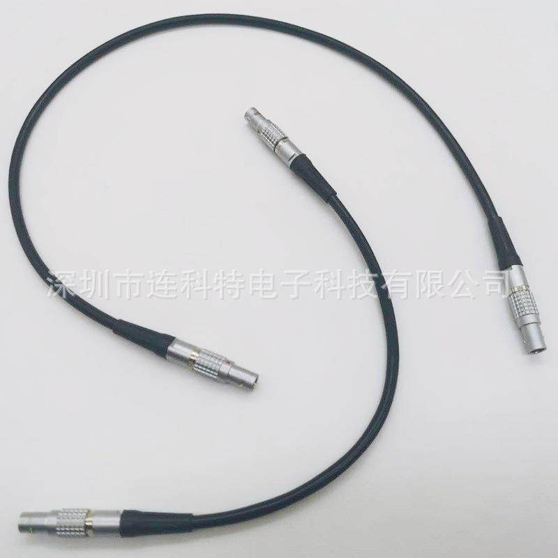 兼容雷莫9连接线M2芯双头金属ZEH连水接器公母连插头接器led电源