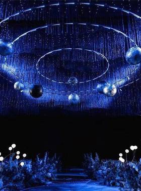 条厂销10米蓝色流水追2835光全亮灯LED长条七彩灯管虹12V柔霓灯性