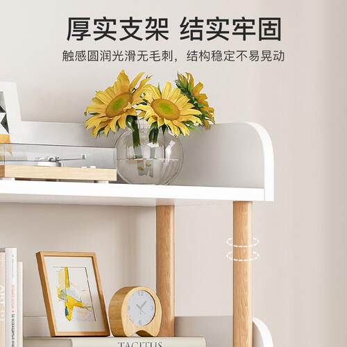 简易书架展置物LMC架架落地客厅小型家用示子柜卧室书书本收纳架