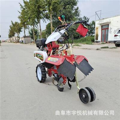 大力田耕管园理机多功能开沟马培土机链条KNF式旋起垄机