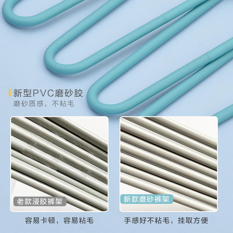 鹅形裤柜架家用滑防TThrwxwq无裤挂衣内置挂裤痕子衣架Z型西裤挂