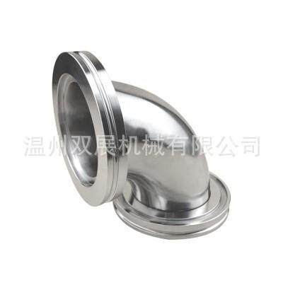 304不锈钢ISO真0空高弯不锈钢-K头快装-LF法DHV兰63卡钳80卡勾10