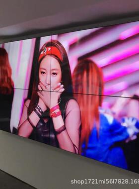 液无品牌/晶无缝拼接屏寸493.5mmLD监控安电视墙4K显示E防器大屏