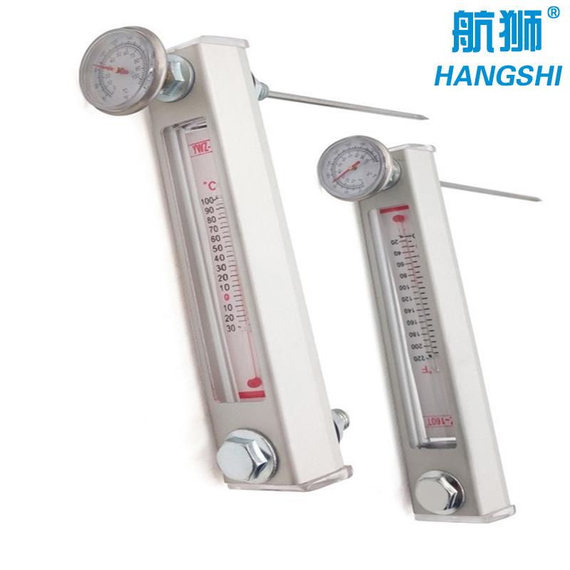 透机玻璃液位计XYW-45明有油标长形油标油尺油箱透0明CZV液位计