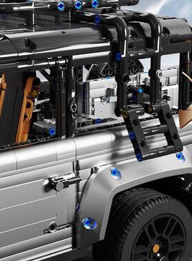 泰高乐T5034野科技积无品牌/木拼装越车模型成年虎高难度路玩具