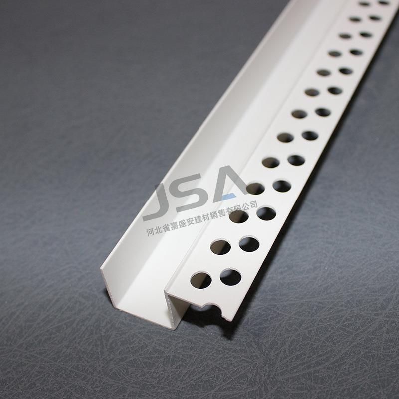 异STX型线条厂家塑料几字单边型U条天花吊顶工艺槽vc分隔条p全规