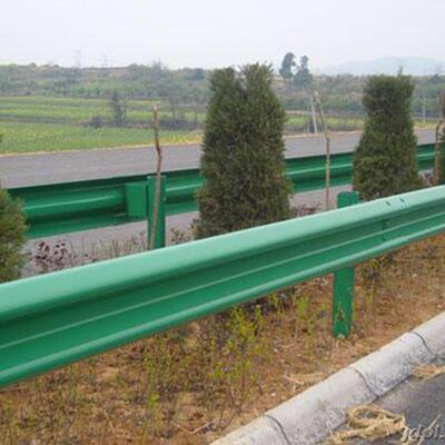 高速防撞乡波路形栏12国道村公热镀锌护两波护栏三波护栏波形护栏