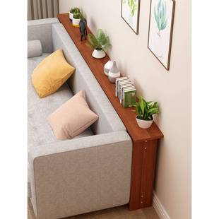 沙SFHZWUJX发后墙上置物架置架书后置靠墙客厅架床头缝隙床尾收纳