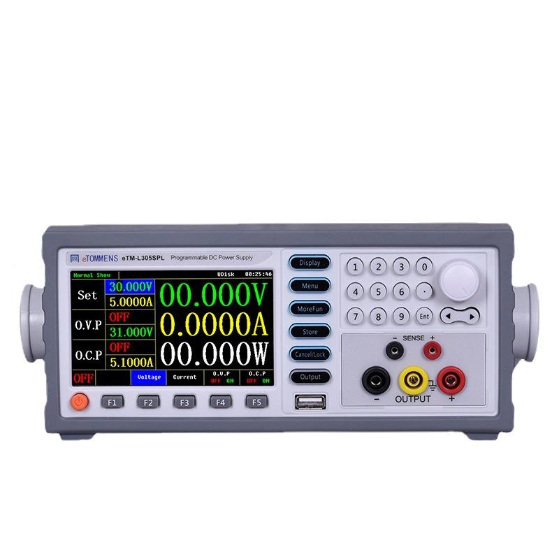 门可编同0直流可调压电源3DPB0V10A60V15V3A彩屏显示稳线性电源