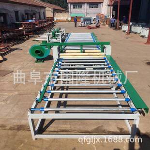 石全膏花板切锯天自动FEU无割人四边锯数控纵横门扇四边锯