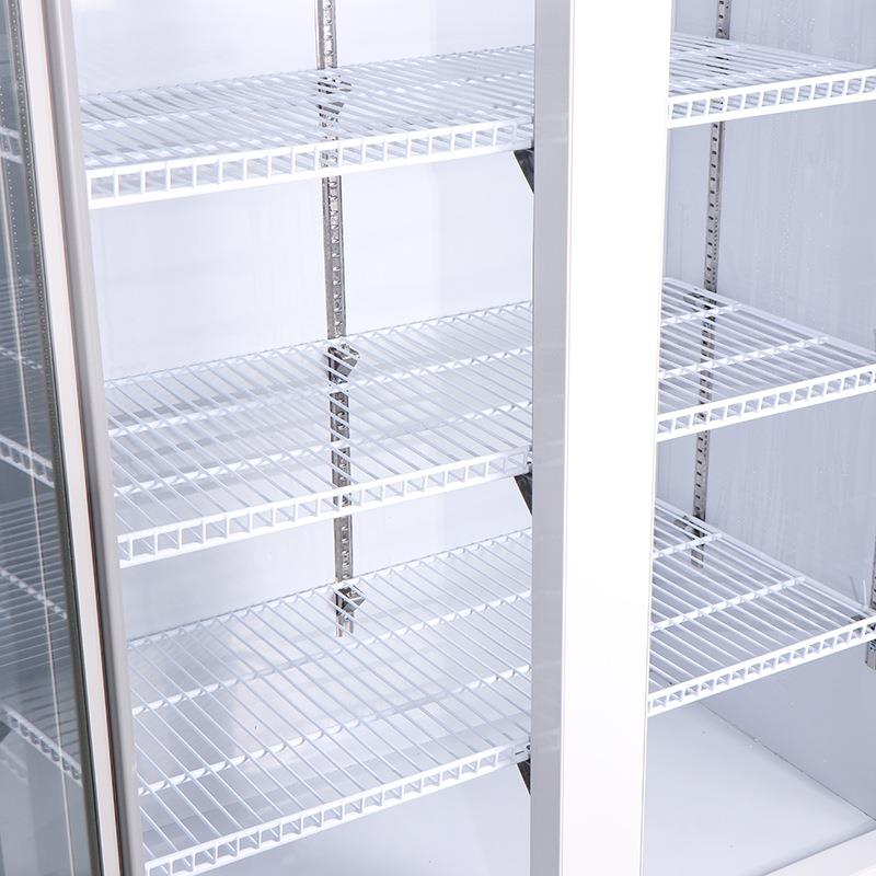 铭雪水饮料保冷鲜256玻璃展示两门三示门展果柜冷藏商用陈列柜柜