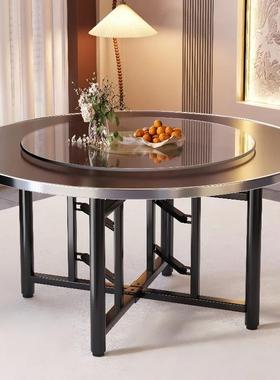 折圆叠桌子桌桌家用圆小户型餐支54576架面板农村饭桌子吃饭圆桌