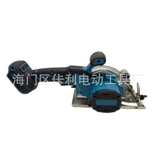 家直厂销无刷机5寸锂电电锯手提切割65246单手电锯石木两圆用手推