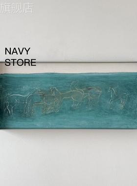 navy STORE【快乐小马】动物图案小众现代装饰画