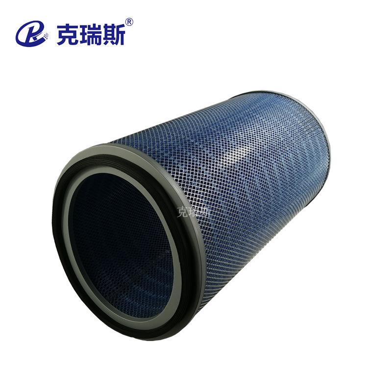 过滤工业除尘器抛丸机滤芯覆膜快拆除尘滤筒厂家