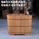 橡木小户型大人空间泡澡木桶浴桶实木加高洗澡木盆ARX成制缸浴木