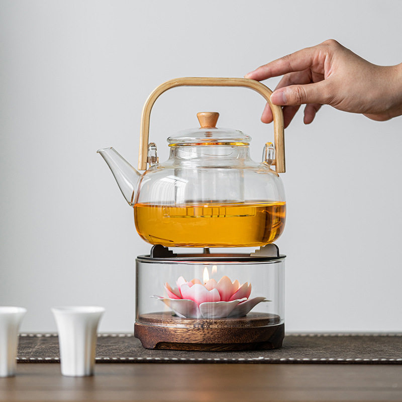 围炉煮茶恒温茶台蜡烛温茶器