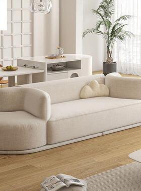 轻奢d多能沙YGH发现代简约功奶油风Borone发乐园布艺沙组合创意旋