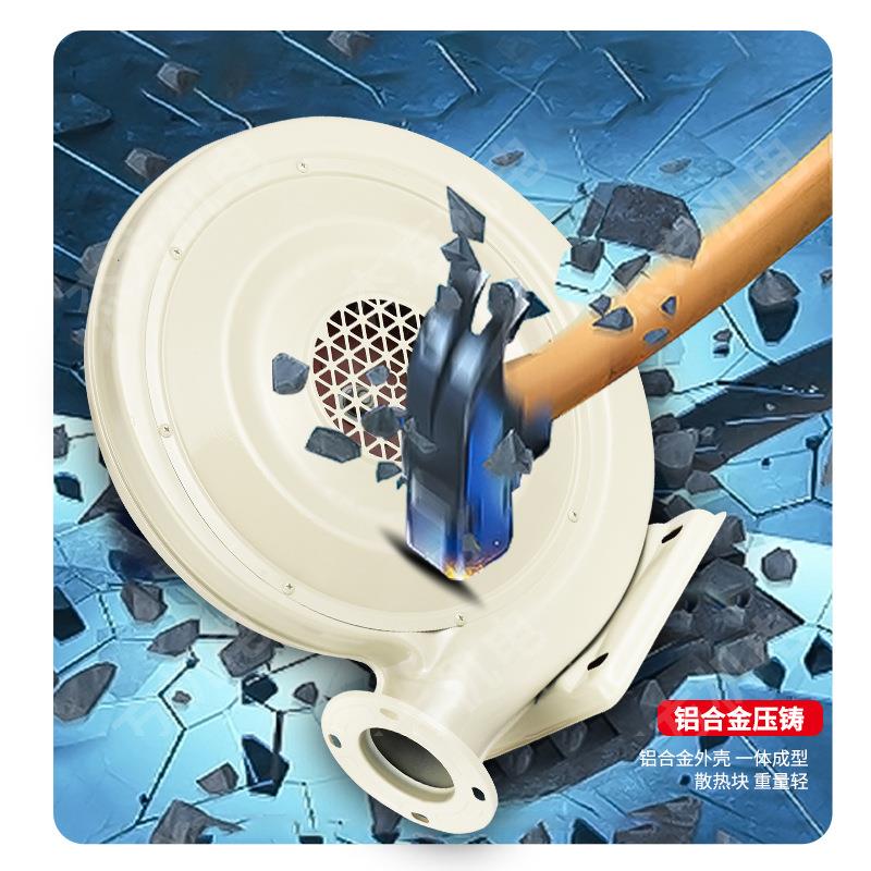 中压风离业心式鼓风刻机排烟木工吸尘机雕大268功率抽风机工VV
