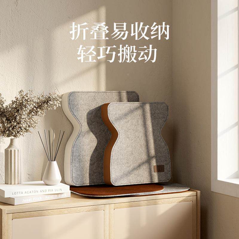 十八纸发折叠长凳缩沙凳时尚折凳吐司长凳子收伸纳家具叠矮长凳创