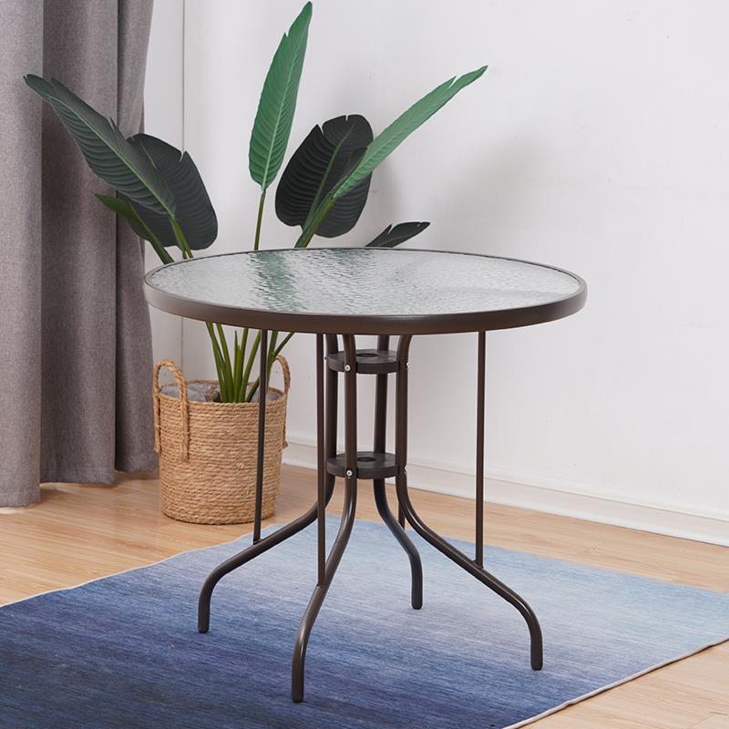 7K可折z-011叠桌易家简用客厅圆方形长桌小户型桌子6餐人户外阳台