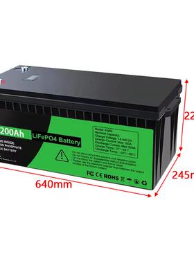 a能24v200ah/230h物搬运车房车洗地KEP机磷酸铁锂房流车储备用电