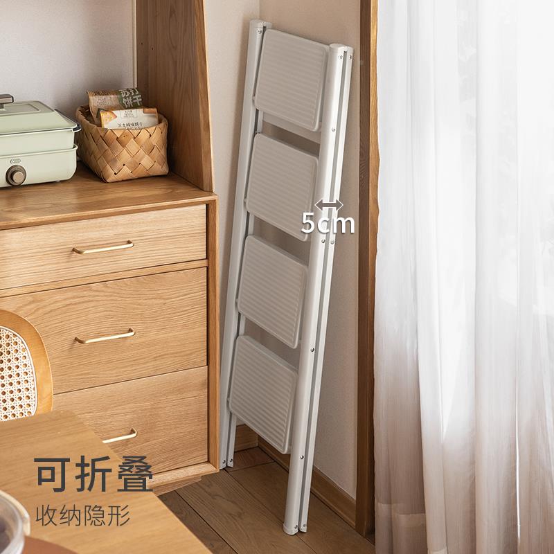 子A524家用梯折叠梯厚加宽多MNO功能楼梯人步字梯加梯爬梯小梯