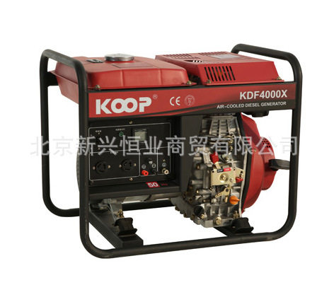 3KW科普柴油发电机KDF4000XE