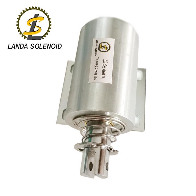 兰T7U485T圆TU4875T管电磁铁12v24达v螺电线管电磁铁机械设备推拉