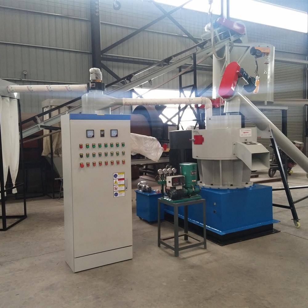 生质粒颗机全套生产环模秆线厂家秸稻草花生壳大型环模木物屑颗粒