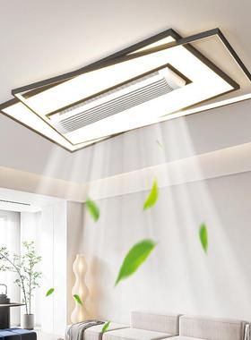 全光谱风扇灯客吸顶灯现厅代简约大厅主灯超亮77222套眼中山护灯