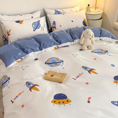 8笠床/0套01.21儿童床1米学生全棉1.51.卡通上下床四纯棉卡通件纯