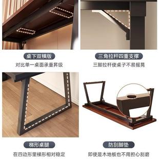 家用工作厚加老板办公宽大写 人简约双商务桌桌台书桌电脑DNZ0254