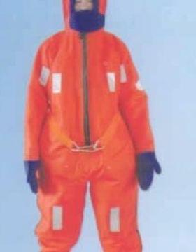 江波DBF水-I型成人用绝船热型浸连体保温救生服服CDBF-ICS证