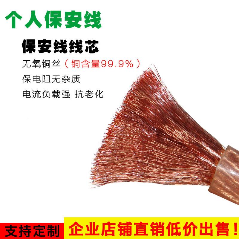 地接线户10kv高压短路接地线外携带型挂双钩簧接地线套243装接地
