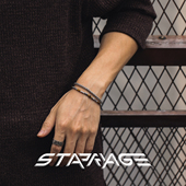 星宇纪原创设计星河手链男士 手链极简轻奢感手链高级叠戴手链男生