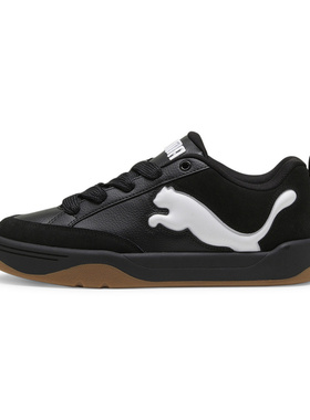 PUMA彪马板鞋男鞋女鞋冬季新款黑色面包鞋休闲运动鞋 395022-01