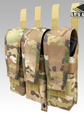 【ARS ARMA】Front Panel 6 AK LC Magazines 攻击面板 翻盖三联