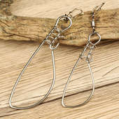 野术弹簧扣嘴防脱活鱼扣磨尖处理不锈钢DIY路亚钓鱼拉力大十只装