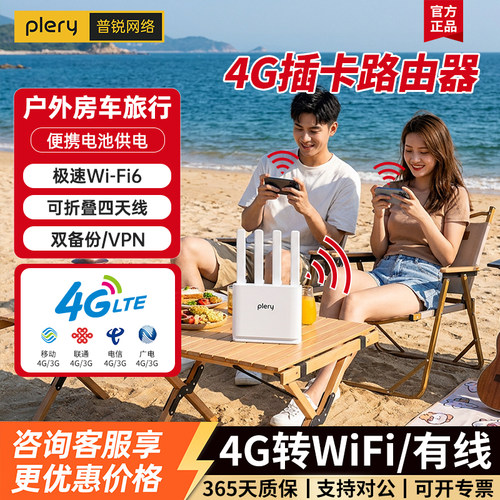 4G转wifi插卡路由器车载wifi